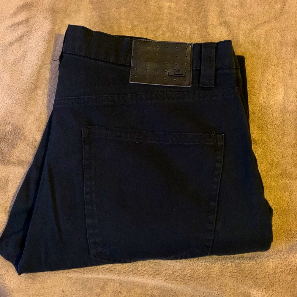 Quiksilver black pants size 34/32